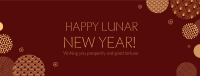 Lunar New Year Facebook Cover Design