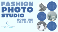 Retro Fashion Photographer Facebook Event Cover Design