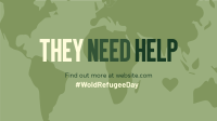 They Need Help Facebook Event Cover Design