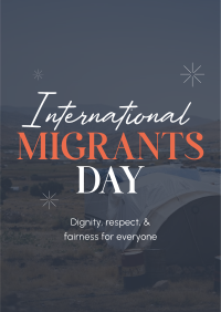 International Migrants Day Poster Design