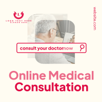 Online Doctor Consultation Linkedin Post Image Preview