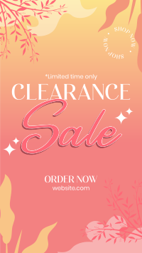Floral Season Sale Facebook story Image Preview