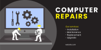 PC Repair Services Twitter post Image Preview