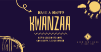A Happy Kwanzaa Facebook Ad Design