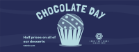 Chocolate Cupcake Facebook cover Image Preview