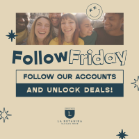 Follow Friday Instagram Post Design