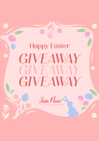 Blessed Easter Giveaway Flyer Image Preview