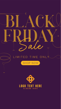 Classic Black Friday Sale Instagram Story Design