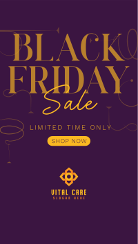 Classic Black Friday Sale Instagram story Image Preview