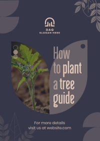 Plant Trees Guide Flyer Design