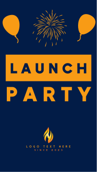 Launch Party Instagram story Image Preview