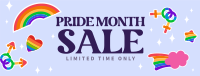 Pride Day Flash Sale Facebook Cover Design