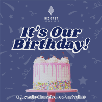 It's Our Birthday Doodles Instagram post Image Preview