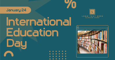 International Education Day Facebook ad Image Preview