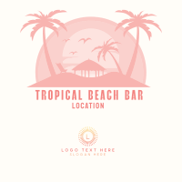 Tropical Beach Bar T-shirt Preview