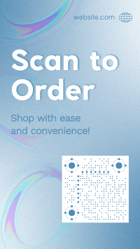 Generic Scan Order Facebook Story Design