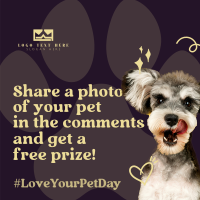 Cute Pet Lover Giveaway Linkedin Post Image Preview