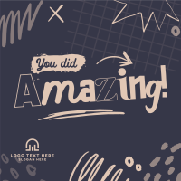 You did amazing! Linkedin Post Design