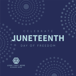 Happiest Juneteenth Instagram post Image Preview