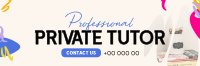 Private Tutor Twitter header (cover) Image Preview