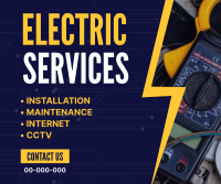 Electrical Service Professionals Facebook Post Design