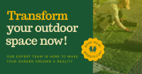 Expert Landscaping Service Facebook ad Image Preview