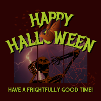 Halloween Greeting T-shirt Image Preview