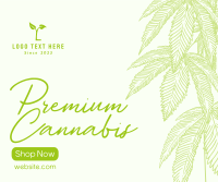 Premium Marijuana Facebook post Image Preview