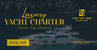 Luxury Yacht Charter Facebook ad Image Preview