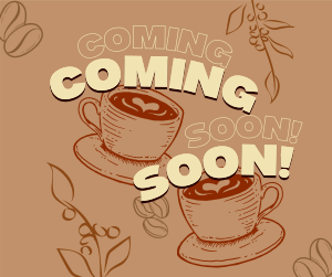 Cafe Coming Soon Facebook post Image Preview