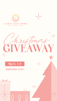 Christmas Holiday Giveaway TikTok video Image Preview