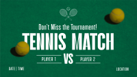 Tennis Match Animation Preview