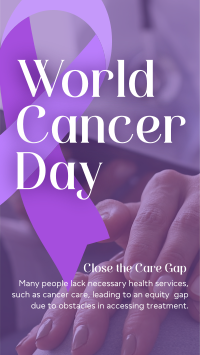 World Cancer Day Awareness TikTok video Image Preview