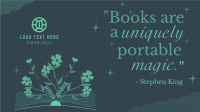 Book Magic Quote Animation Image Preview