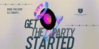 Party DJ Booking Twitter Post Image Preview