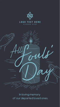 All Souls' Day YouTube Short Design