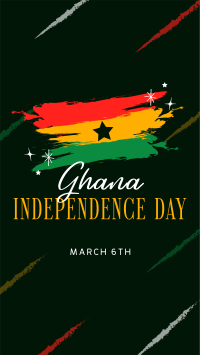 Happy Ghana Day TikTok Video Image Preview