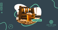Fresh Beer Order Now Facebook Ad Image Preview
