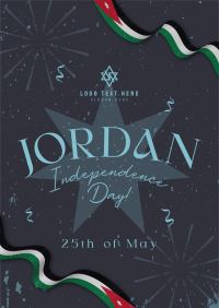 Jordan Independence Ribbon Flyer Image Preview