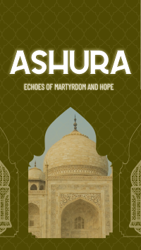 Decorative Ashura Facebook Story Design