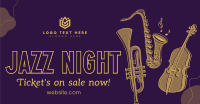 Modern Jazz Night Facebook ad Image Preview