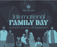 International Day of Families Facebook Post Design