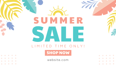 Super Summer Sale Facebook event cover Image Preview