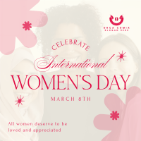 Women's Day Celebration Instagram Post Design