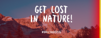 Get Lost In Nature Facebook cover Image Preview