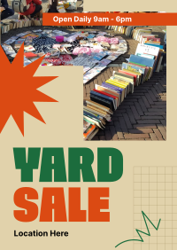 Garage Flash Sale Poster Design