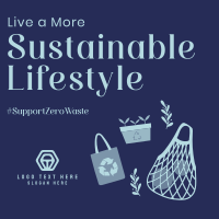 Sustainable Living Linkedin Post Image Preview