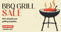 Flaming Hot Grill Facebook Ad Design