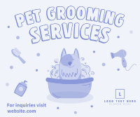 Grooming Services Facebook Post Design