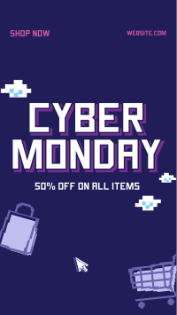 Pixel Cyber Monday Facebook story Image Preview